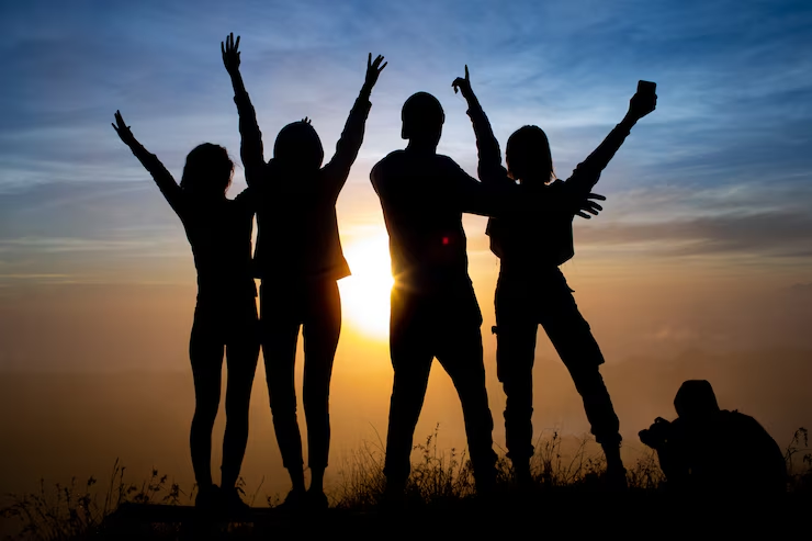 surround with the right people